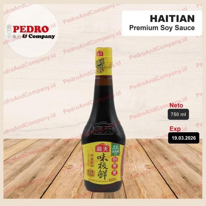 

Promo Haitian Premium Soy Sauce 750ml - Kecap Asin Premium Botol