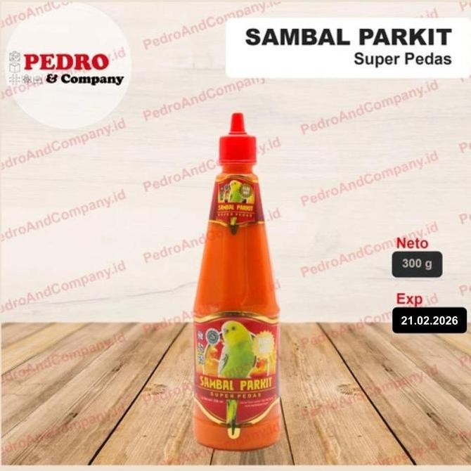 

Promo Sambal Parkit Super Pedas 300ml - Saos Sambel Extra Hot