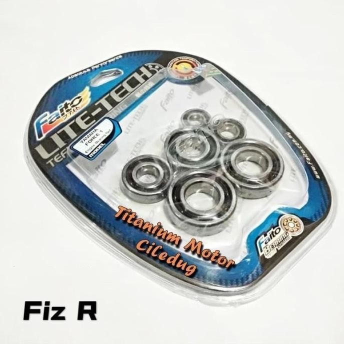 BEARING LAHER MESIN SET LITE TECH FAITO FIZ R / FORCE 1