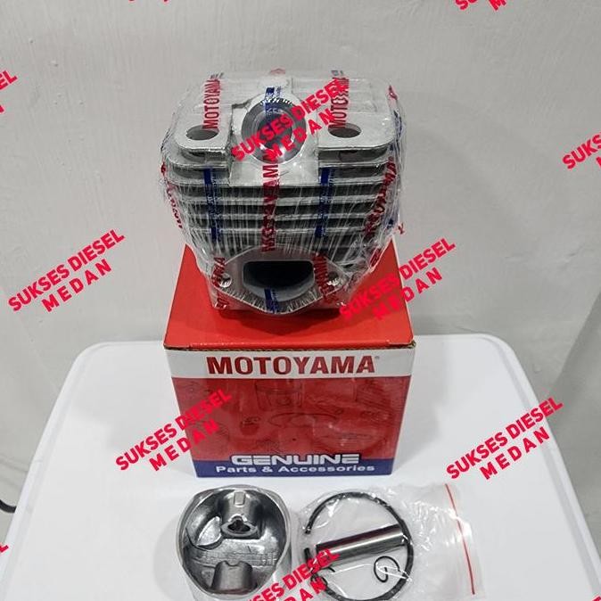 paling diminati] Cylinder Block Blok Boring Komplit Chainsaw Motoyama 10.000 Sinso Asli