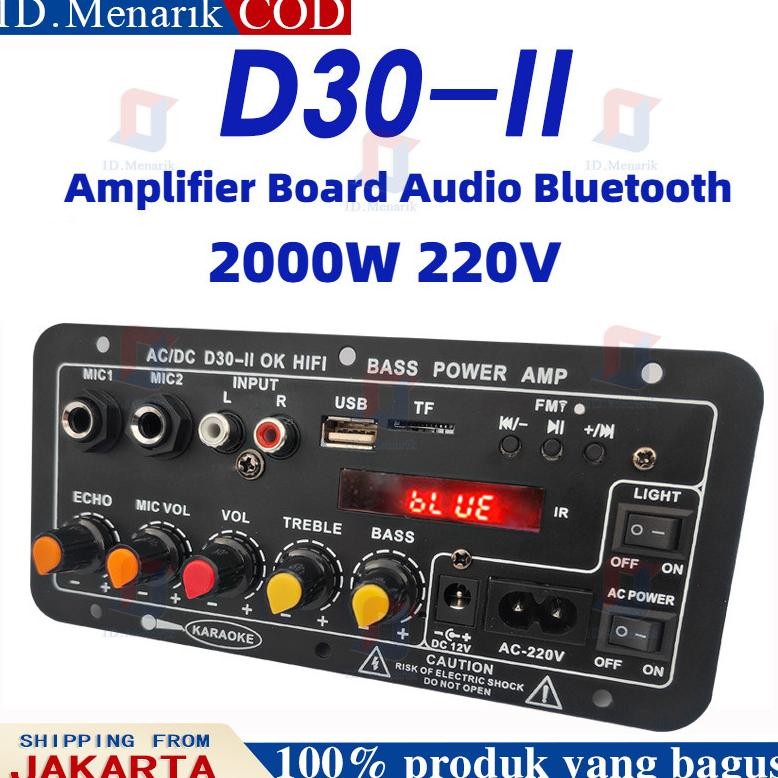 8-12 Inci Amplifier Board Audio Bluetooth USB Radio TF DIY Subwoofer D30 D10 Karaoke Power Stereo Ba