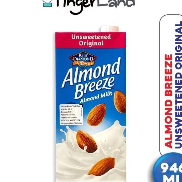 

Almond Breeze Almond Milk Unsweetened 946 Ml Susu Almond Unsweetened