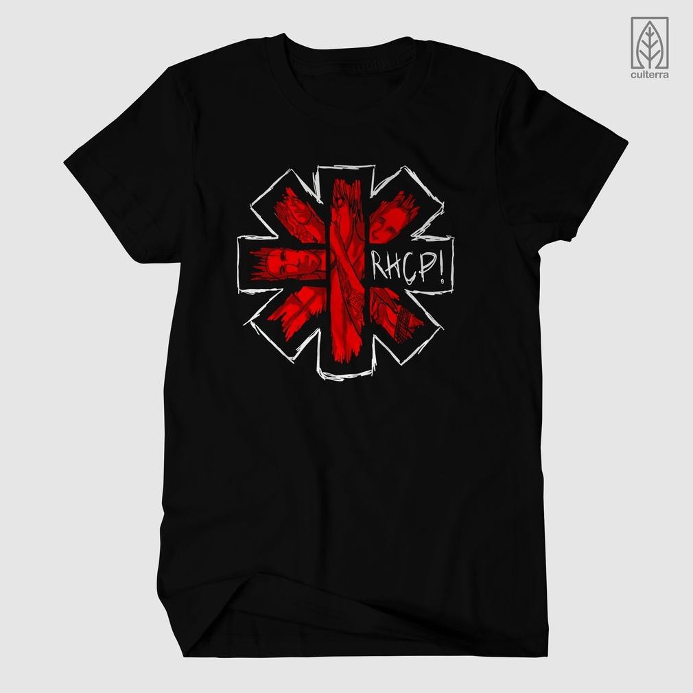 Promo Kaos Band Kaos Rhcp Kaos Rhcp Red Baju Rhcp Baju Musik Metal Rock Color Version