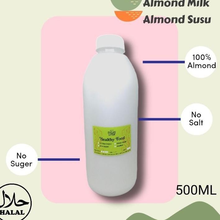 

Almond Milk 1Liter Susu Almond 1Liter No Sugerno