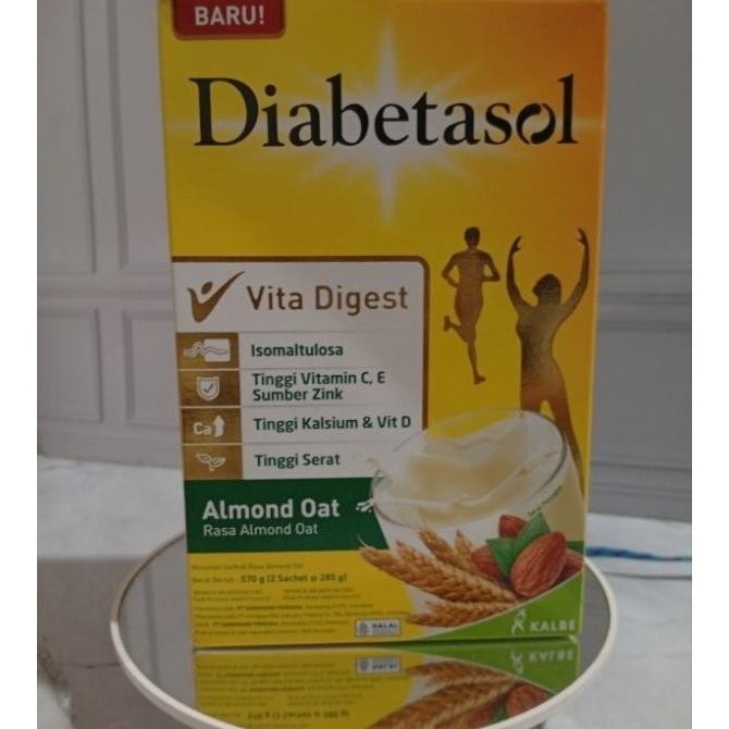 

Susu Diabetasol Almond Oat 570 Grsusu Diabetasol 570G