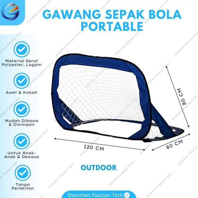 Terbaru Gawang Futsal Mini Portable | Soocer Goal Football | Gawang Sepak Bola