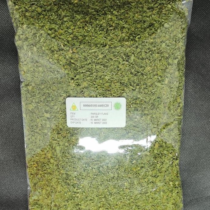 

Diskon! Parsley Flake 200Gr / Daun Peterseli Kering Turkey Murni 100% Asli