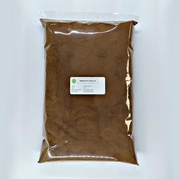 

Diskon! Pala Bubuk Murni 1Kg / Nutmeg Powder Pure Asli Halal Rempah Premium