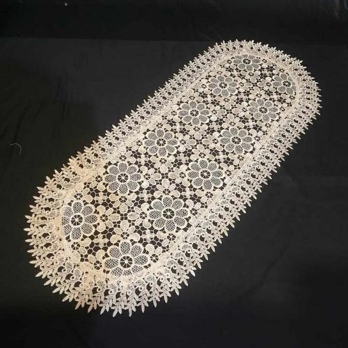 PROMO TAPLAK MEJA MAKAN METERAN PLASTIK SHABBY CHIC MOTIF BUNGA BUAH UKURAN CUSTOM