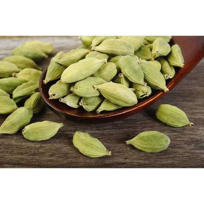 

Diskon! Kapulaga Hijau Jumbo India 100Gr / Green Cardamom Premium Rempah Wangi