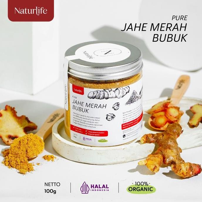 

Diskon! Jahe Merah Bubuk 100G Red Ginger Powder Original Nutrilife