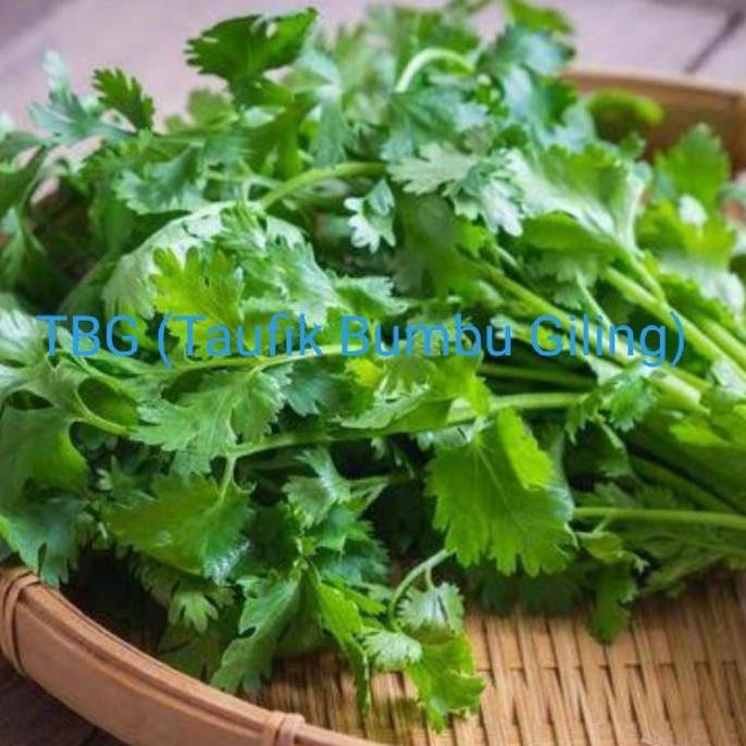

Diskon! Daun Ketumbar Segar 250Gr Wansui Fresh Coriander Leaf Masakan Asia
