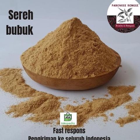 

Diskon! Sereh Bubuk 500Gram Lemongrass Ground Citronella Powder Untuk Masakan & Herbal