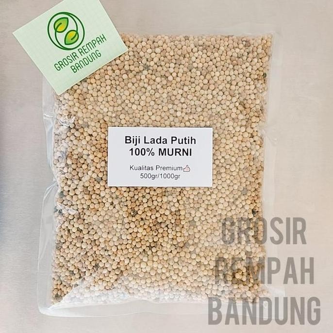 

Diskon! Lada Putih Butiran 1Kg | Biji Lada Putih Utuh Bersih Rempah Pilihan