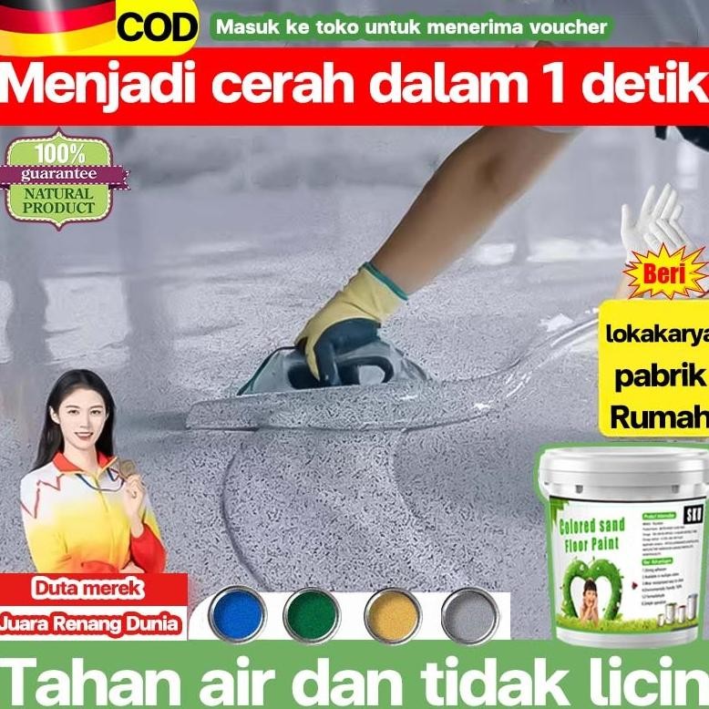Juara dengan cat pasir warna yang samacat lantai epoxy lantai semen cat lantai semen epoxy floor coa
