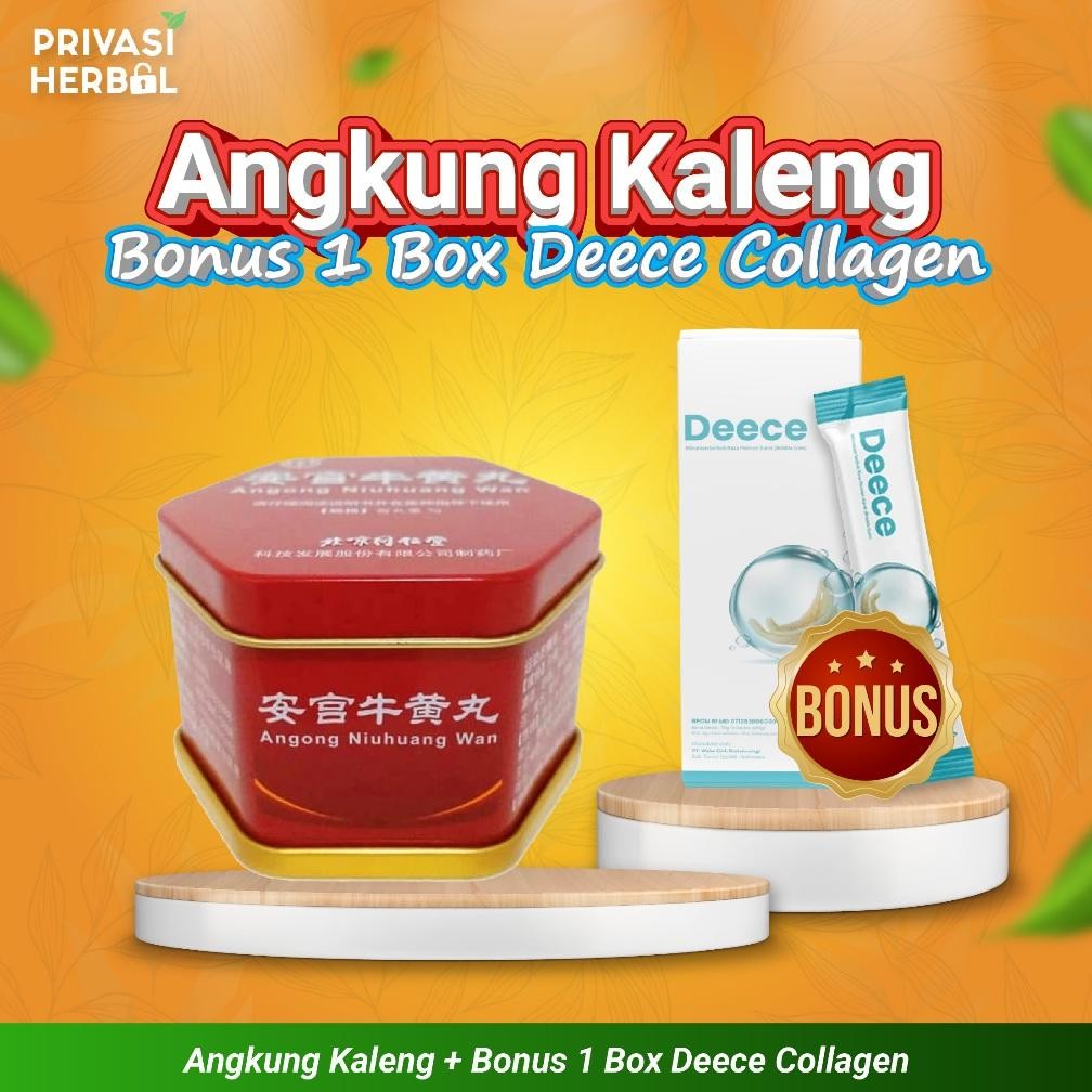 PAKET HEMAT ANGKUNG KALENG ANGONG NIUHUANG WAN TONG REN TANG ORIGINAL OBAT STROKE CINA HERBAL (Asli)