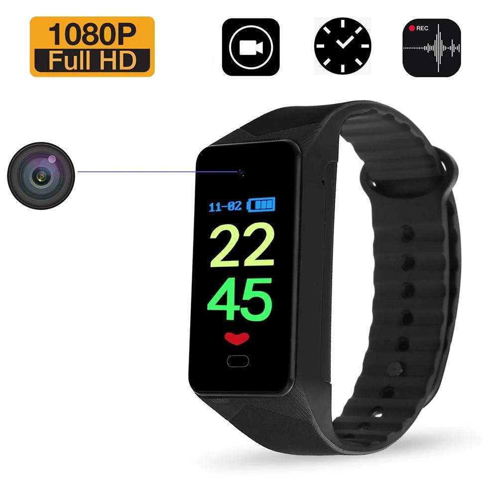 Bracelet Camera Recorder Watch Recorder Watch Hd Noise Reduction Voice Activated Wristband Camera Re