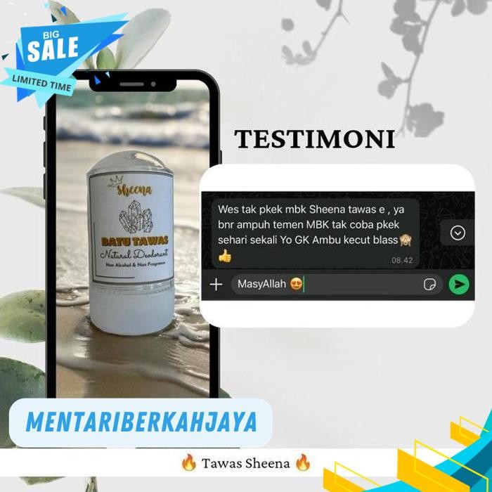BATU TAWAS ROLL ON - DEODORANT TAWAS SHEENA - BATU TAWAS STICK SHEENA - BATU TAWAS DEODORANT ALAMI U