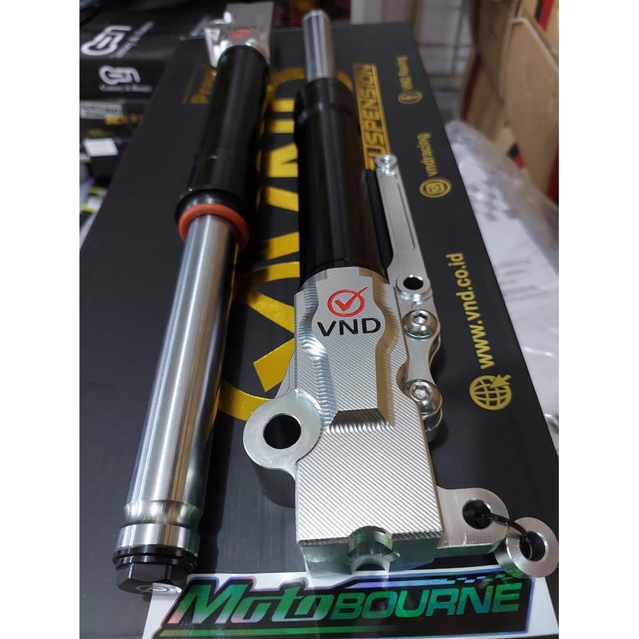 VND SHOCK DEPAN 222 UPSIDE DOWN MIO VARIO