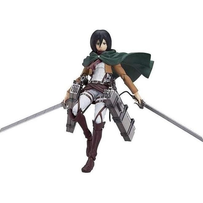 Big Discount Good Smile Attack On Titan: Mikasa Ackerman Figma Action Figure Original