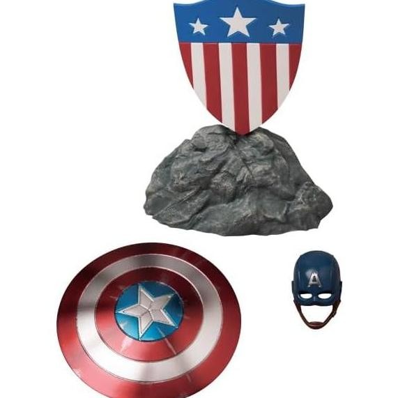 Original Quality Medicom Toy Mafex Captain-America (Classic Suit) Action Figure. Includes Original S