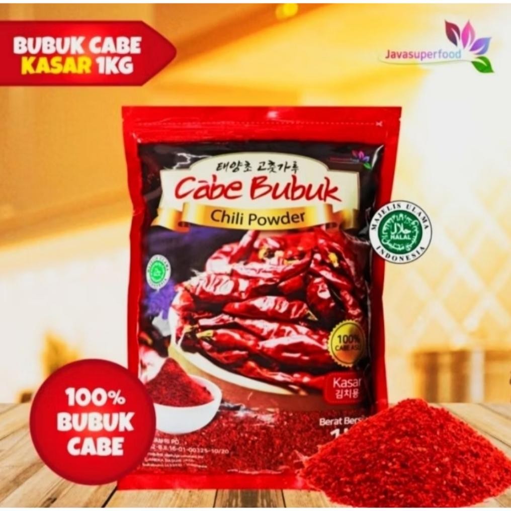 

Gochugaru - Bubuk Cabe Chili Powder - Kasar - 1kg - Halal aSt