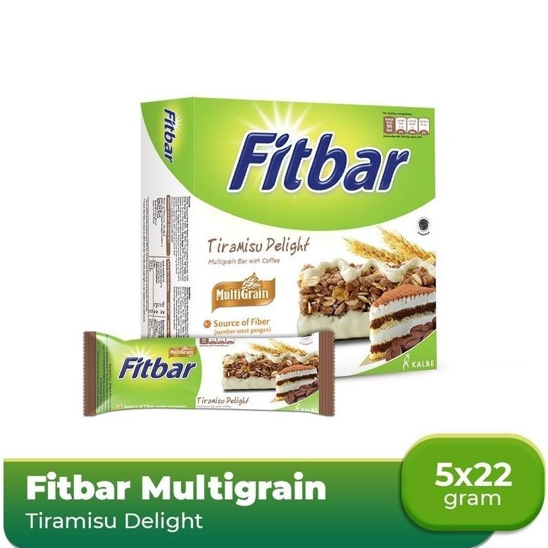 

Fitbar Multigrain 110 gr ( 5 x 20 gr) / Fit Bar Snack Rendah Kalori aSt