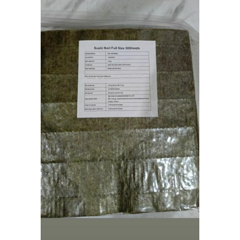 

NICO Sushi Nori 50s / Dry Seawed aSt