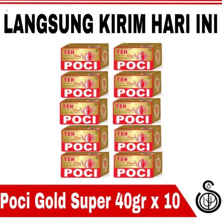 

Teh Poci Gold Premium 40gr isi 10 Bungkus aSt