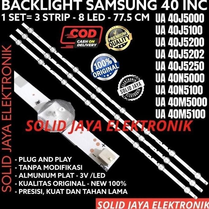 BEBAS ONGKIR - BACKLIGHT TV SAMSUNG 40 INC UA40J5000 UA40J5100 UA40J5200 UA40J5202 UA40J5250 UA40N50