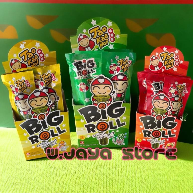 

Tao Kae Noi Big Roll Rumput Laut Halal 12 Pcs aSt