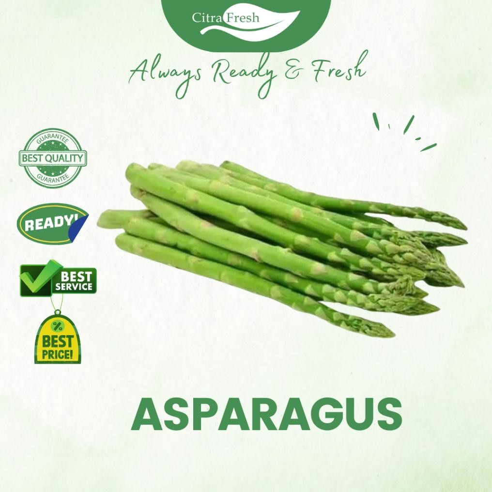 

CITRA FRESH - Asparagus 250 Gram - Selalu Ready dan Fresh aSt