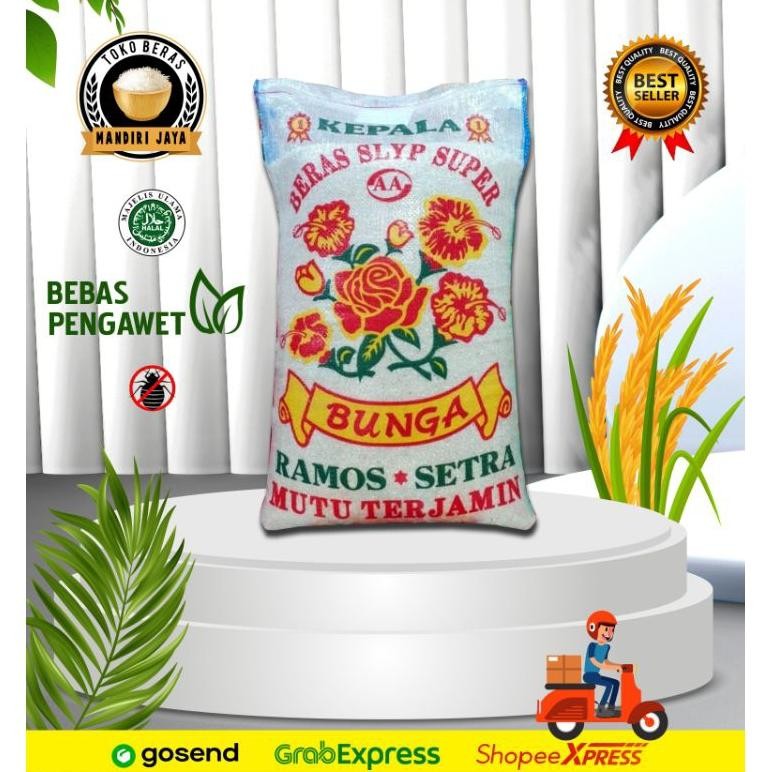 

Beras Cap Bunga Kepala SLYP super aSt