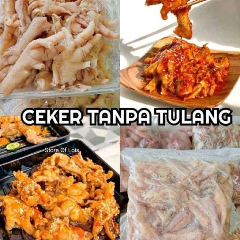 

Ceker Lepas Tulang Ayam Frozen 1 Kilo aSt