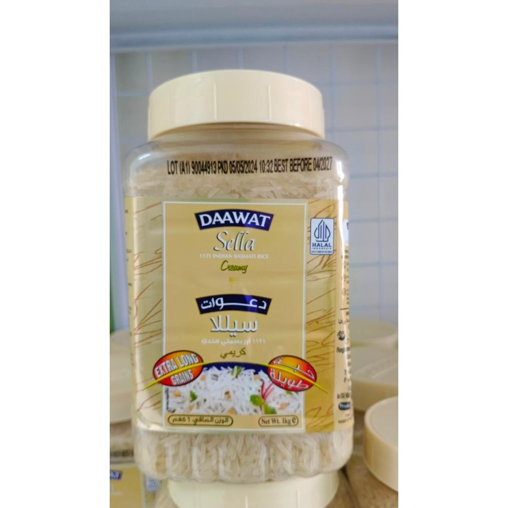 

Beras Basmati Daawat 1 kg - kemasan Toples aSt