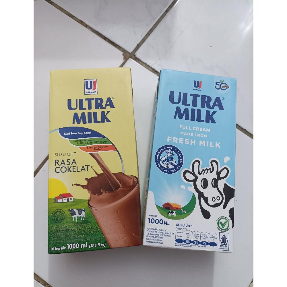 

Susu Ultra Full Cream Cokelat 1 Liter Nutrisi Tinggi aSt