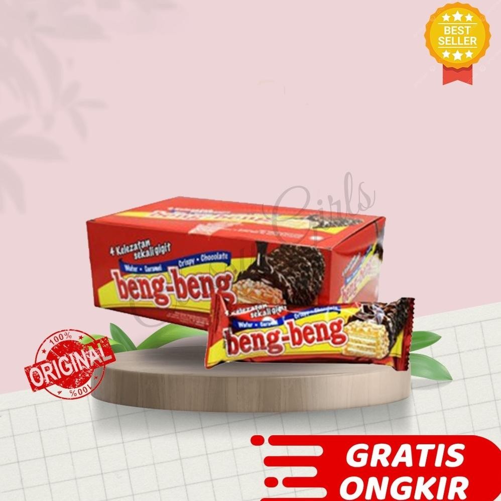 

BENG BENG EXTRA CHOCOLATE CARAMEL 25 GR isi 17 pcs aSt