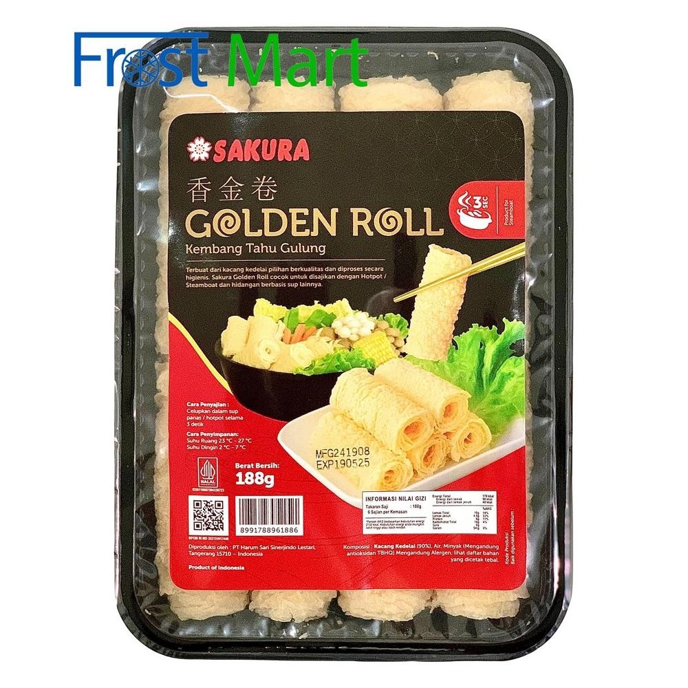 

Sakura Ring Roll Steamboat Kembang Tahu Gulung 188Gr aSt