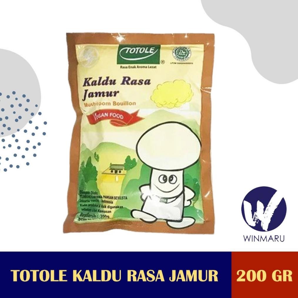 

Totole Kaldu Jamur 200gr - 200 gr aSt