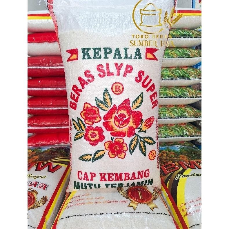 

BERAS CAP KEMBANG SLYP SUPER 5 LT/ 5KG/ 10KG/ 20KG/ 25KG aSt