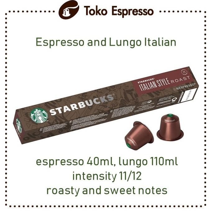 

Starbucks Coffee Capsules Kompatibel untuk Nespresso aSt
