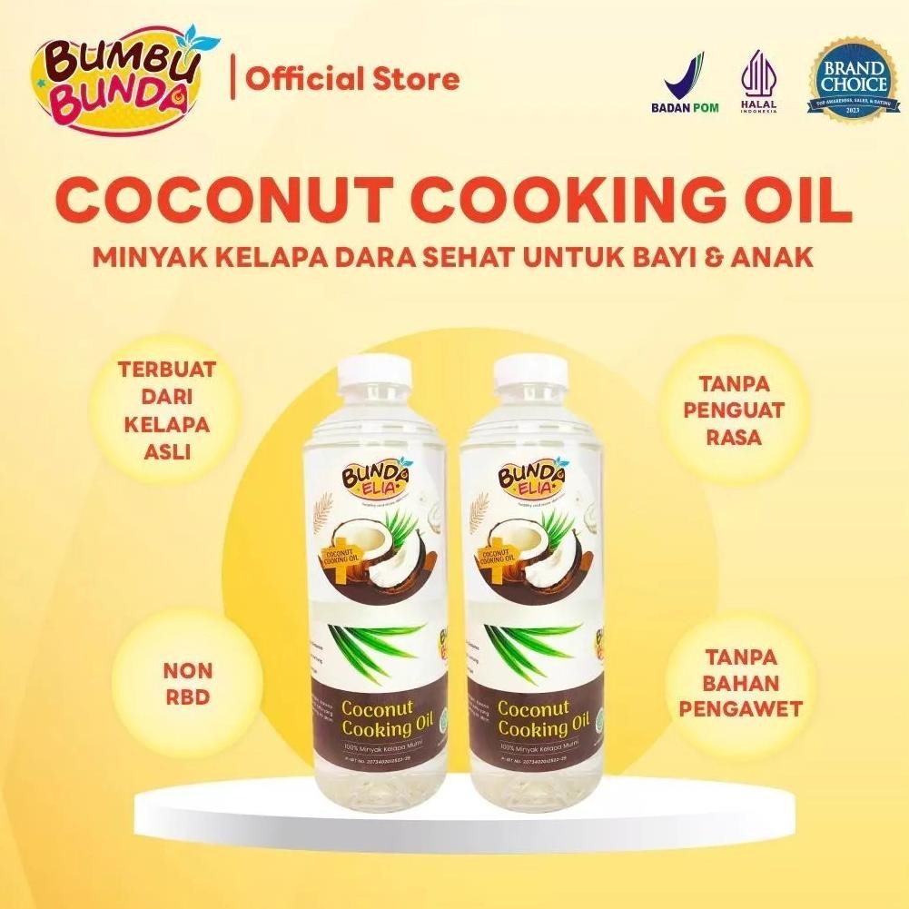 

COCONUT COOKING OIL Bumbu Bunda Minyak Goreng Kelapa Murni MPASI Slow Cooker aSt