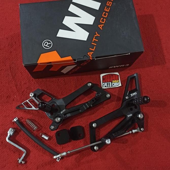 Footstep Step Underbone Racing WR3 Kawasaki Ninja RR R 150 150R 150RR