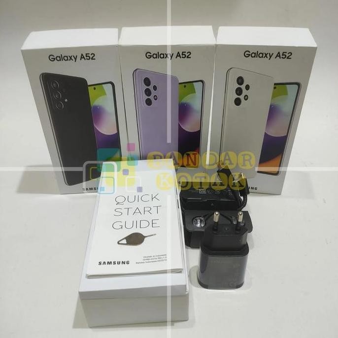 NEW Dus Box Kotak Samsung A52 Full Set