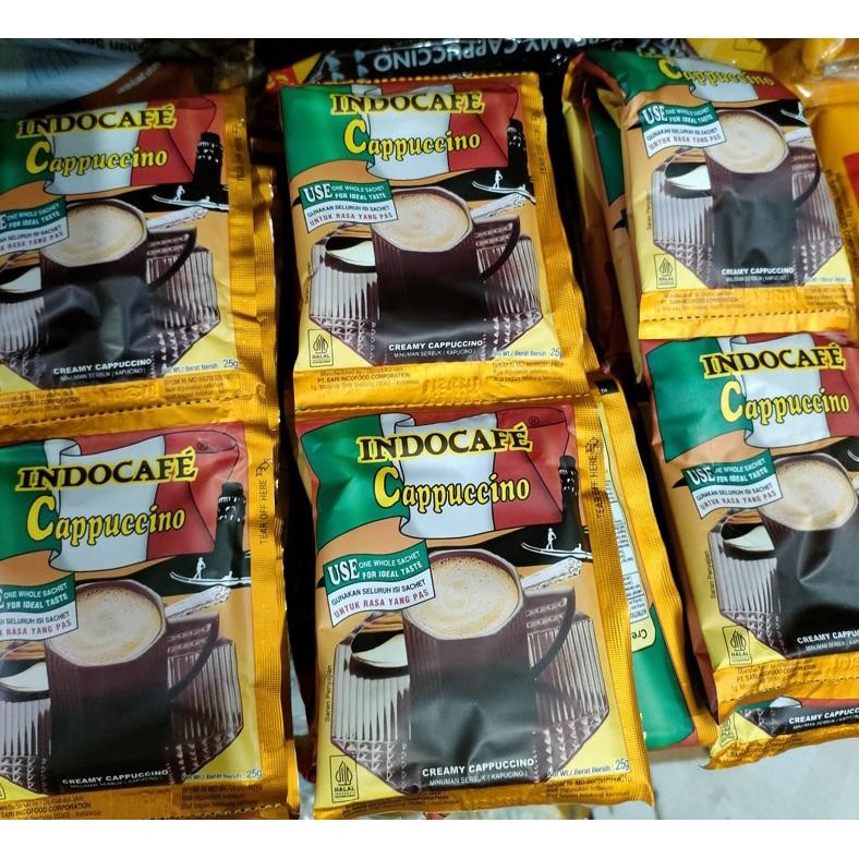 

Indocafe cappuccino 25gr isi 10 pcs aSt
