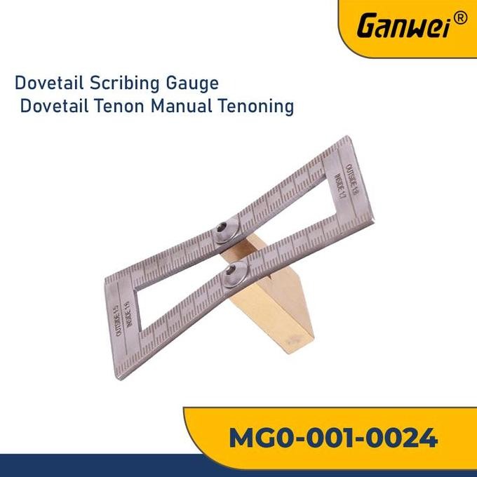 

GANWEI 0024 ALAT PENGGARIS PENYAMBUNG KAYU DOVETAIL SCRIBING GAUGE