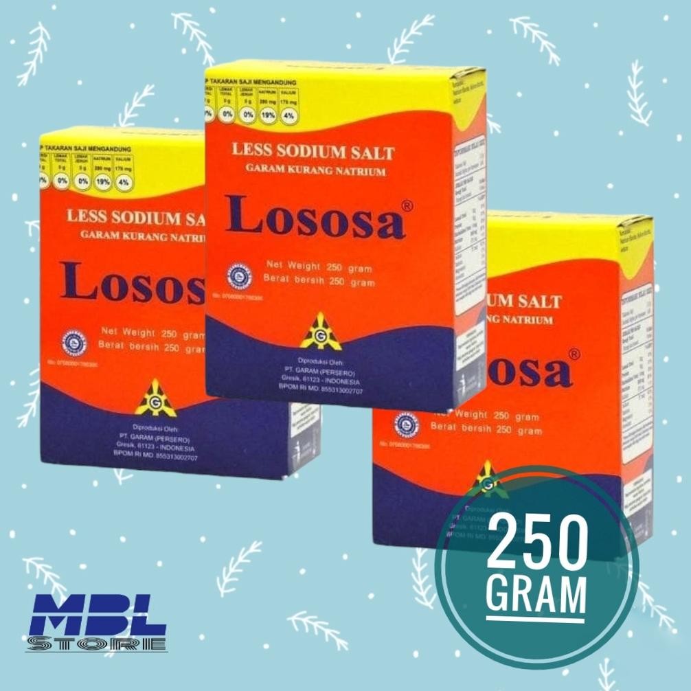 

Lososa Garam rendah antrium 250 g aSt