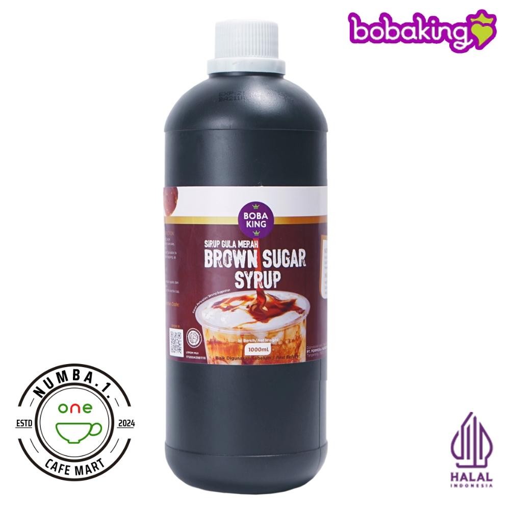 

1Lt Bobaking Brown Sugar Syrup (sirup gula merah) aSt
