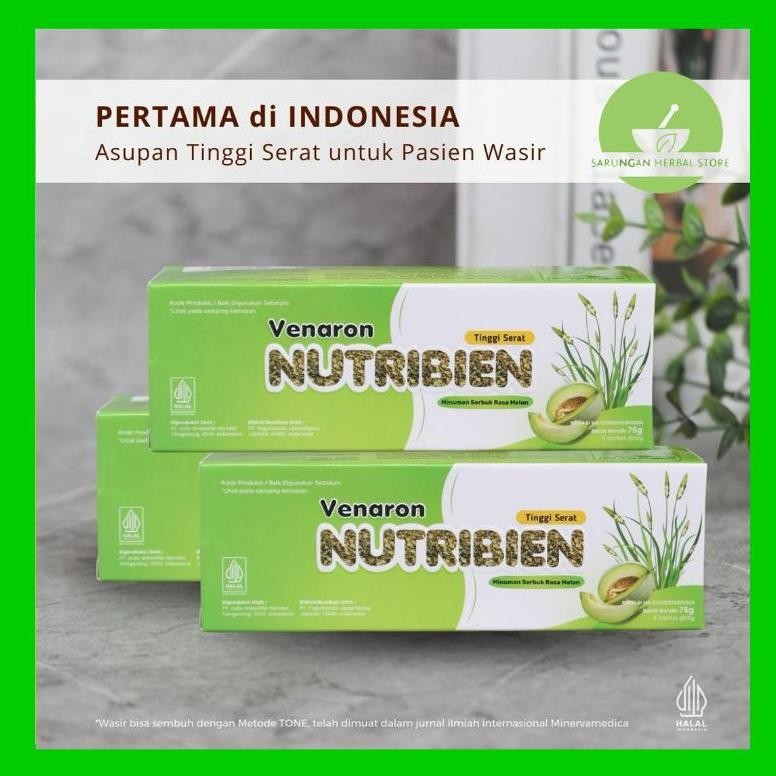 

Original 100% - Venaron Nutribien (Minuman Tinggi Serat untuk Diet & Atasi Ambeien/wasir & Varises), Privasi Terjamin aSt