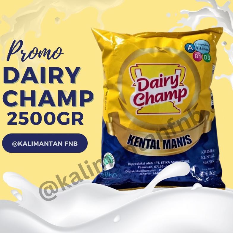 

Susu Dairy Champ 2,5KG 2500gr aSt